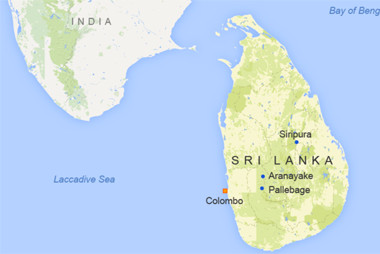 Chuyển phát nhanh quốc tế đi Sri Lanka