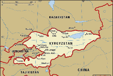 Chuyển phát nhanh quốc tế đi Kyrgyzstan