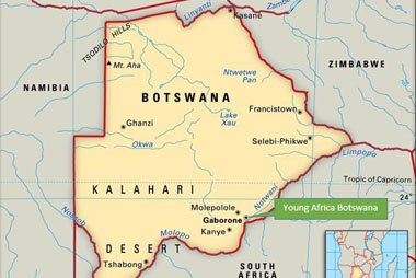Chuyển phát nhanh quốc tế đi Botswana