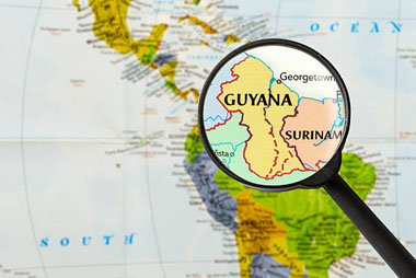 Chuyển phát nhanh quốc tế đi Guyana