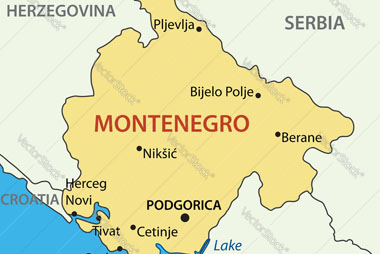 Chuyển phát nhanh quốc tế đi Montenegro