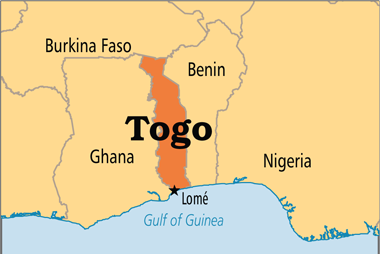 Chuyển phát nhanh quốc tế đi Togo