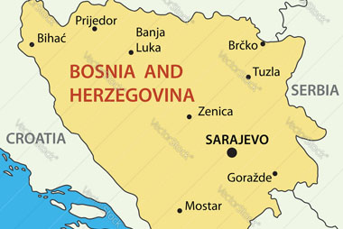 Chuyển phát nhanh quốc tế đi Bosnia và Herzegovina