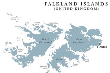Chuyển phát nhanh quốc tế đi Quần đảo Falkland