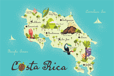 Chuyển phát nhanh quốc tế đi Costa Rica