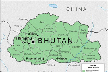 Chuyển phát nhanh quốc tế đi Bhutan