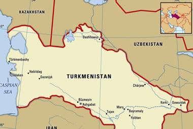 Chuyển phát nhanh quốc tế đi Turkmenistan