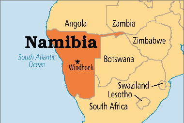 Chuyển phát nhanh quốc tế đi Namibia