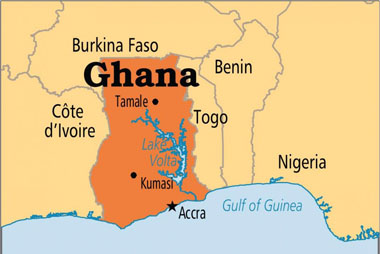 Chuyển phát nhanh quốc tế đi Ghana