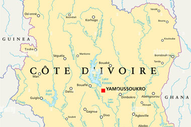 Chuyển phát nhanh quốc tế đi Côte dIvoire