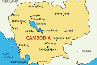 Chuyển phát nhanh quốc tế đi Campuchia