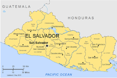 Chuyển phát nhanh quốc tế đi El Salvador