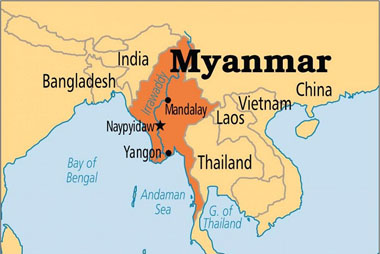 Chuyển phát nhanh quốc tế đi Myanmar