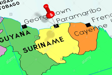 Chuyển phát nhanh quốc tế đi Suriname