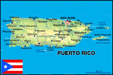 Chuyển phát nhanh quốc tế đi Puerto Rico