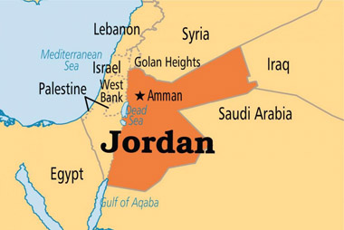 Chuyển phát nhanh quốc tế đi Jordan