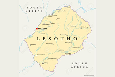 Chuyển phát nhanh quốc tế đi Lesotho