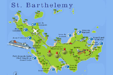 Chuyển phát nhanh quốc tế đi Saint-Barthélemy