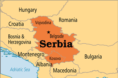 Chuyển phát nhanh quốc tế đi Serbia