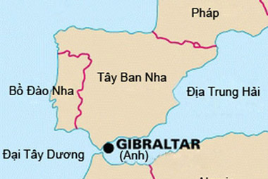 Chuyển phát nhanh quốc tế đi Gibraltar