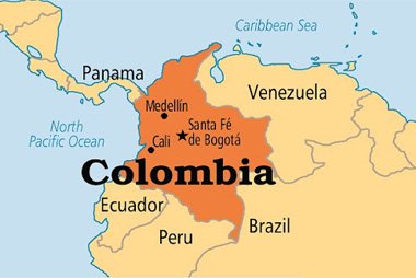 Chuyển phát nhanh quốc tế đi Colombia
