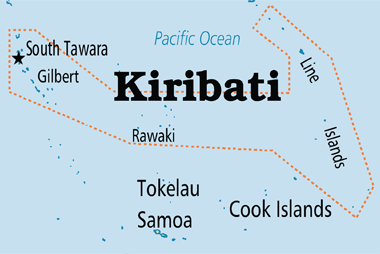 Chuyển phát nhanh quốc tế đi Kiribati