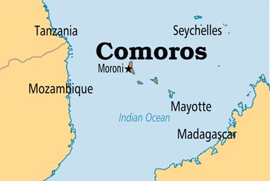 Chuyển phát nhanh quốc tế đi Comoros