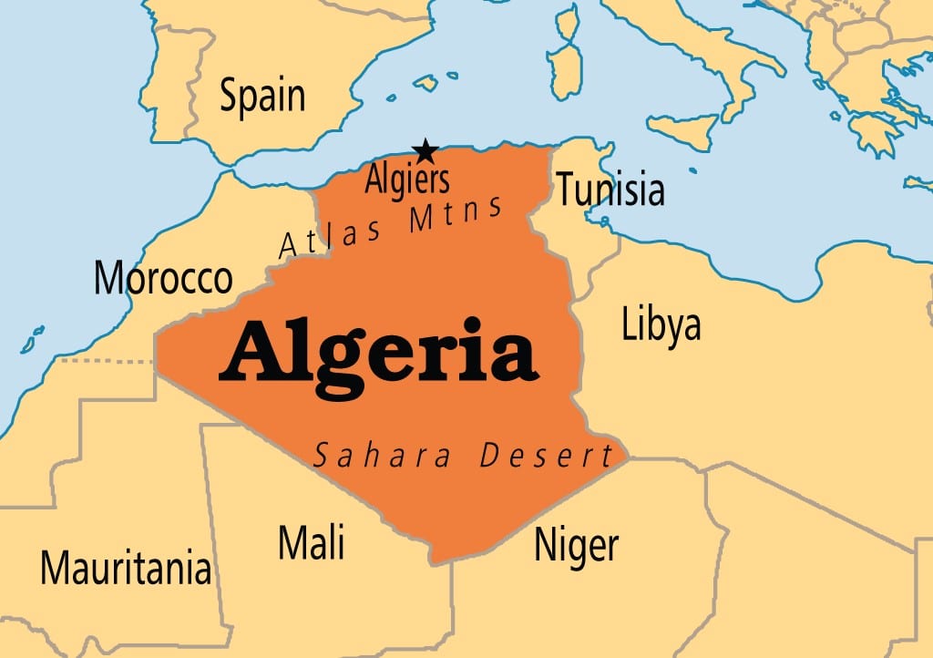 Chuyển phát nhanh quốc tế đi Algeria
