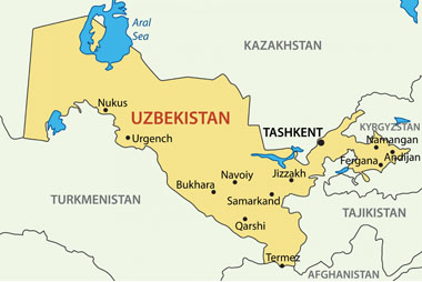 Chuyển phát nhanh quốc tế đi Uzbekistan