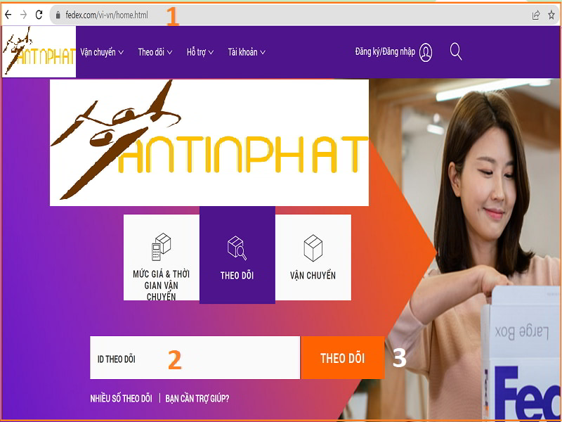 Hướng dẫn tracking FedEx Việt Nam
