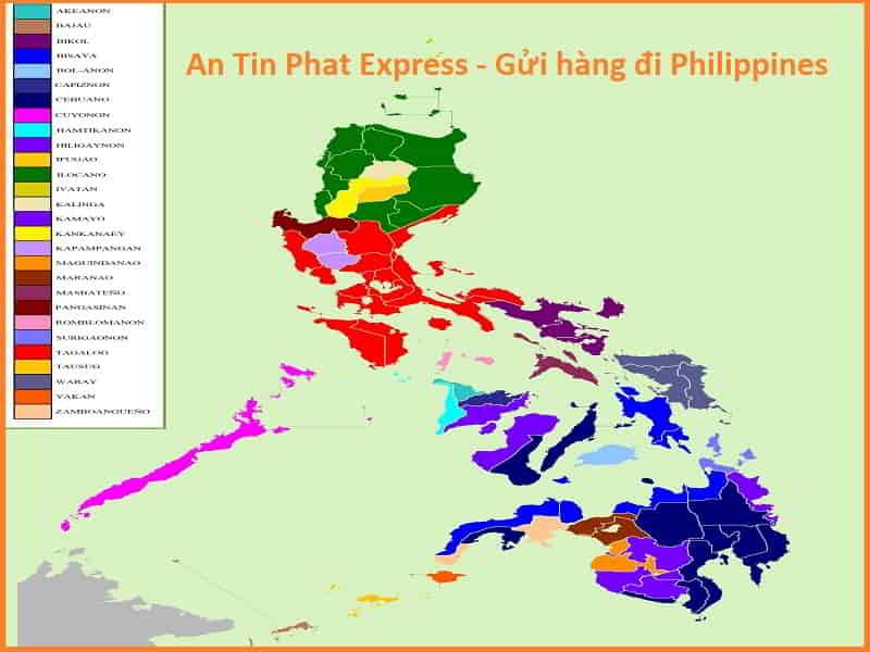 Bản đồ đất nước philipines