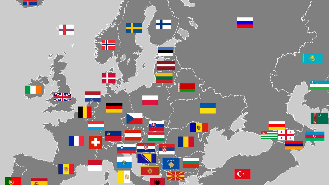 Danh sách các nước khối liên minh Châu Âu - EU
