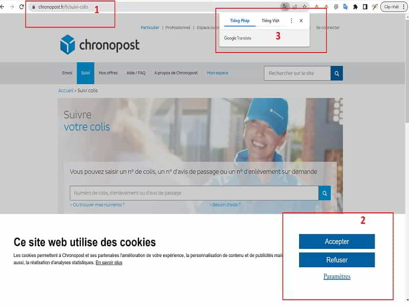Hướng dẫn tracking dịch vụ gửi hàng đi Đức bao thuế nhập khẩu