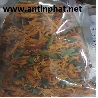 Gửi khô gà lá chanh đi Mỹ