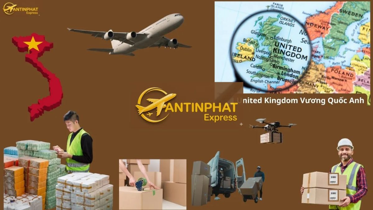 Gửi Hàng Đi Vương Quốc Anh (United Kingdom - UK) Bao Thuế 100%