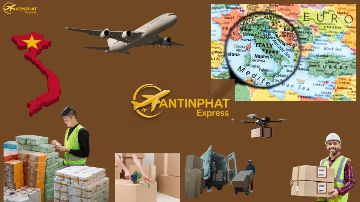 Gửi Hàng Đi Ý (Italy) Bao Thuế Nhập Khẩu 100% Không Phát Sinh